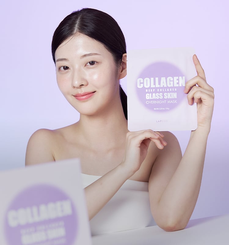 딥 콜라겐 글래스 스킨 오버나이트 마스크