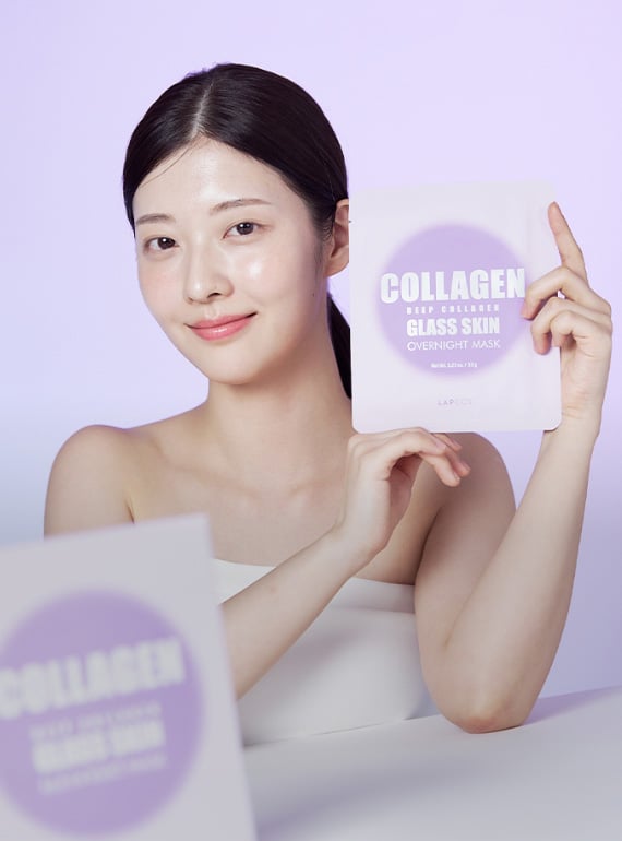딥 콜라겐 글래스 스킨 오버나이트 마스크