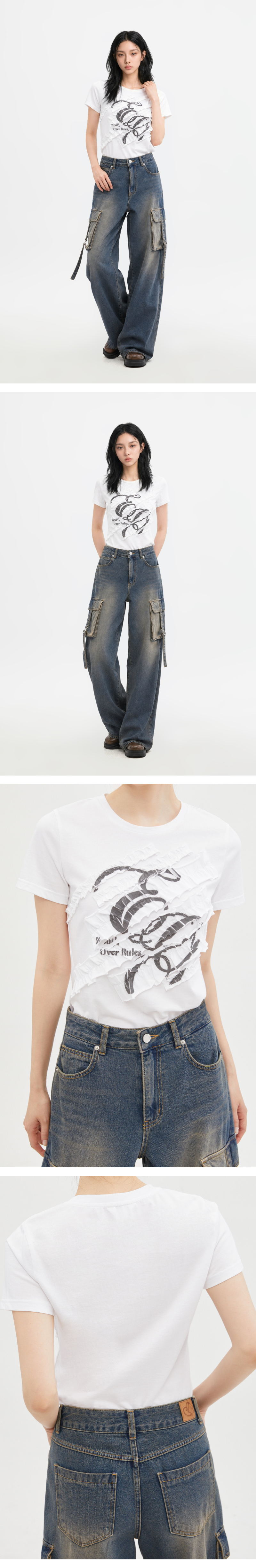 모델 착장 (model-wearing)