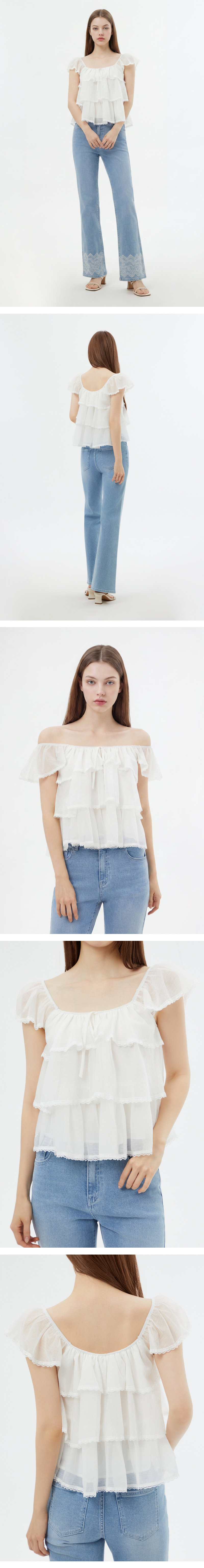 모델 착장 (model-wearing · IVORY)