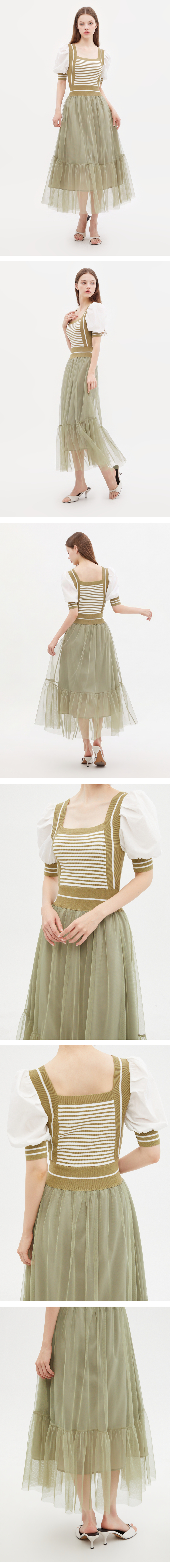 모델 착장 (model-wearing · KHAKI)