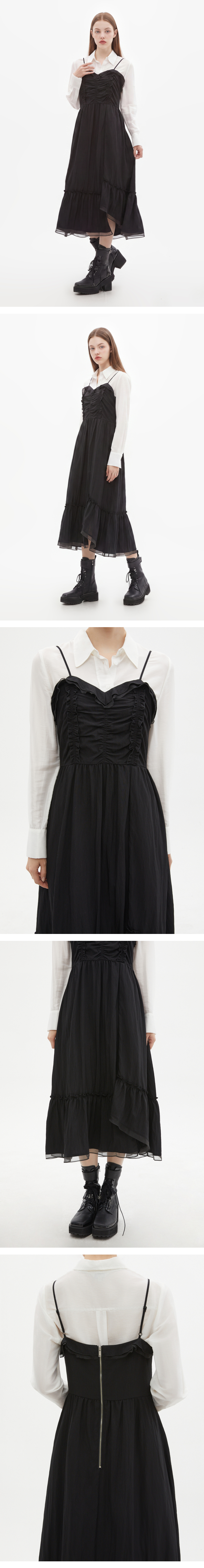 모델 착장 (model-wearing · BLACK)