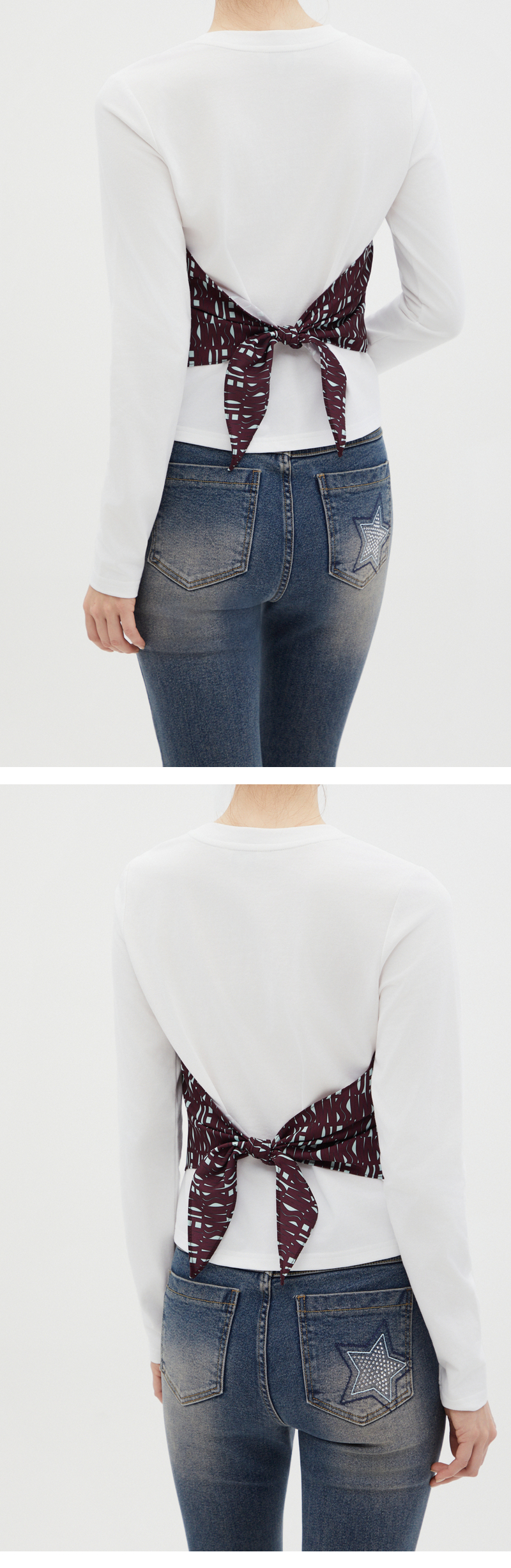 모델 착장 (model-wearing · IVORY · 2/2)