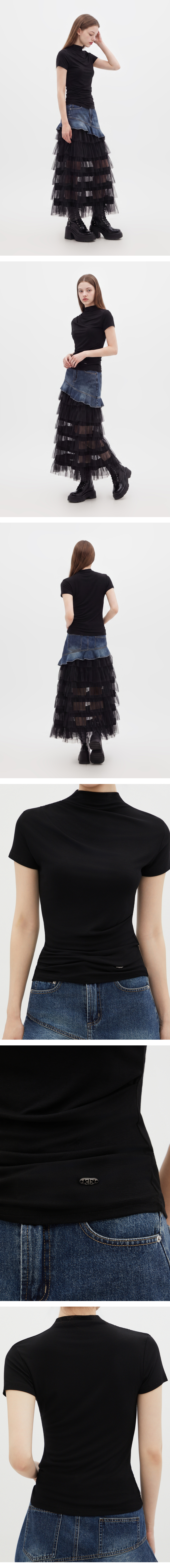 모델 착장 (model-wearing · BLACK)