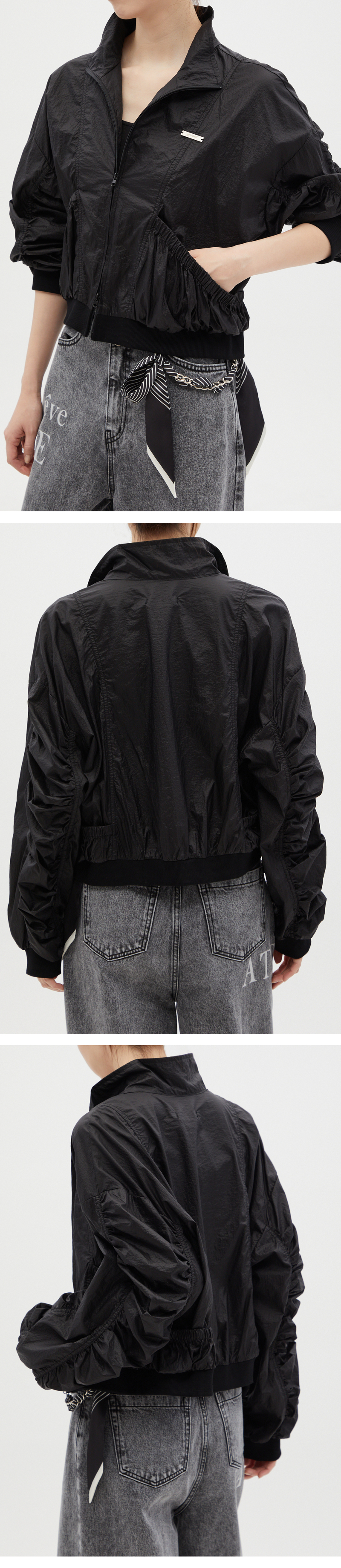 모델 착장 (model-wearing · BLACK · 2/2)