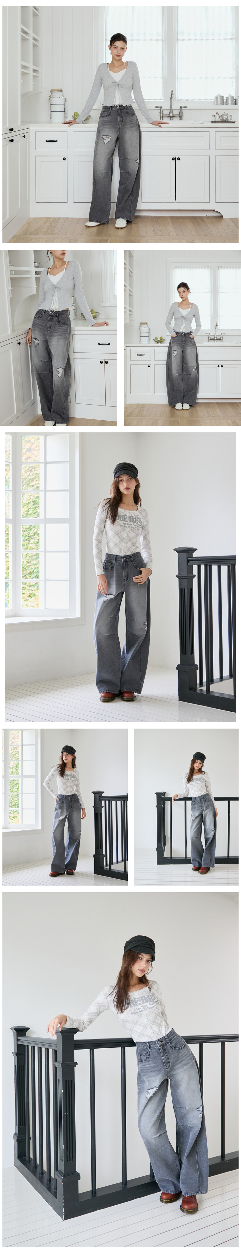 모델 착장_DARK GREY_1 (model-wearing · DARK GREY · 1/2)