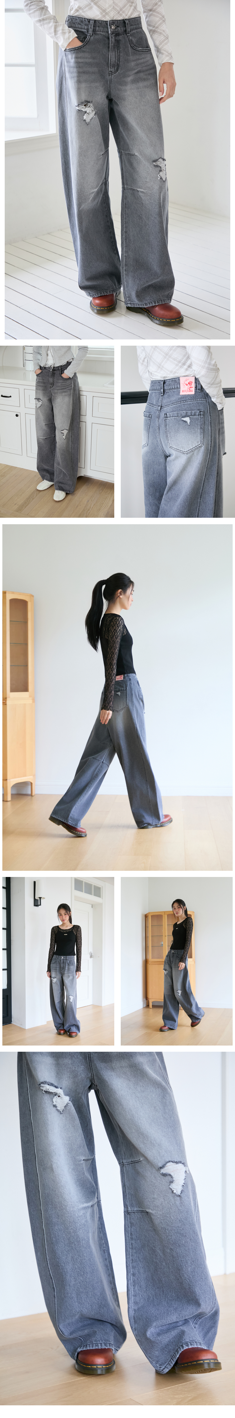 모델 착장_DARK GREY_2 (model-wearing · DARK GREY · 1/2)