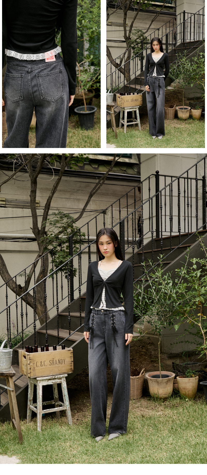 모델 착장_DARK GREY (model-wearing · DARK GREY · 2/2)