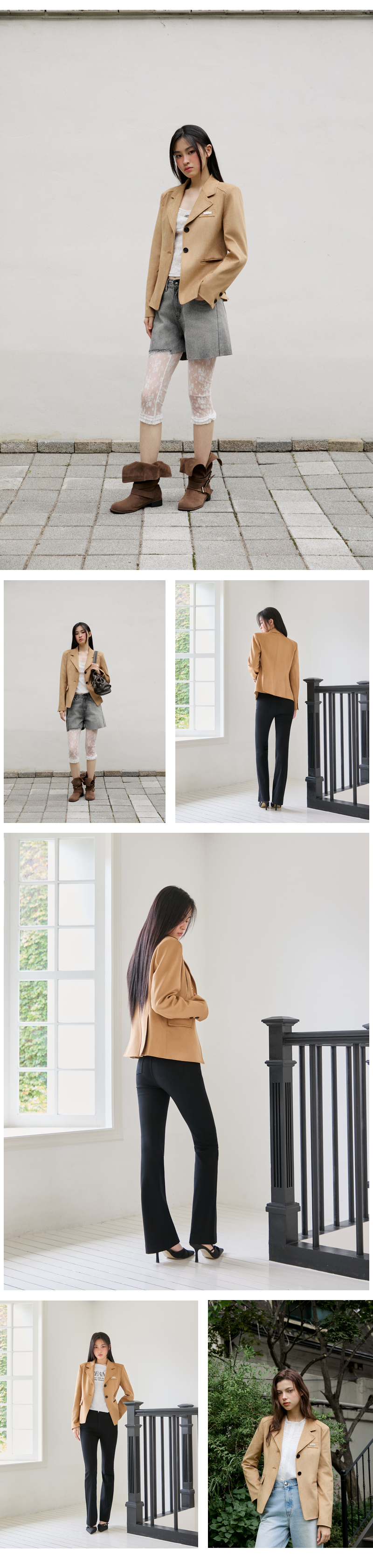 모델 착장_CAMEL_1 (model-wearing · CAMEL)