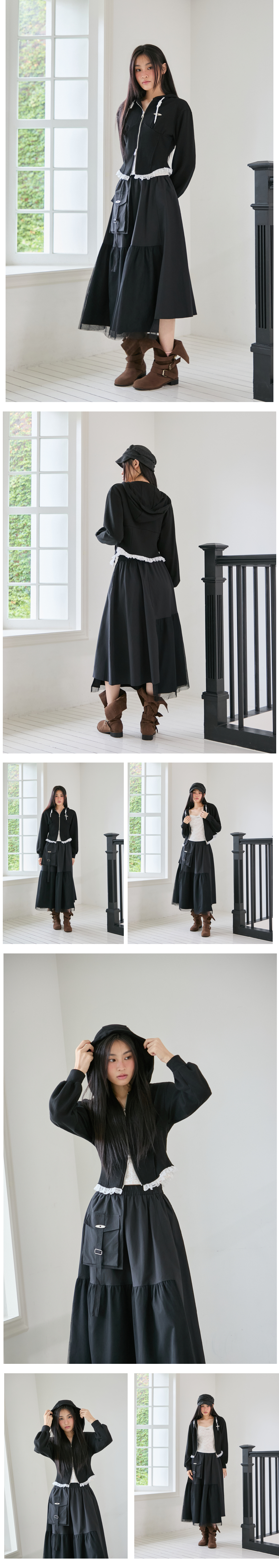 모델 착장_BLACK_2 (model-wearing · BLACK · 1/2)