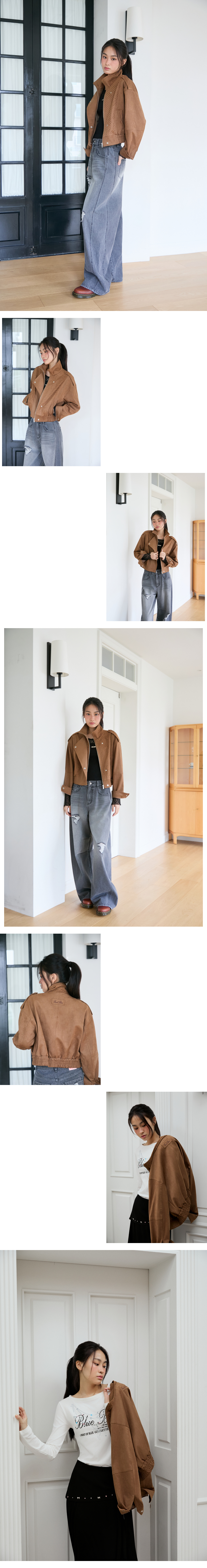 모델 착장_CAMEL_2 (model-wearing · CAMEL · 1/2)
