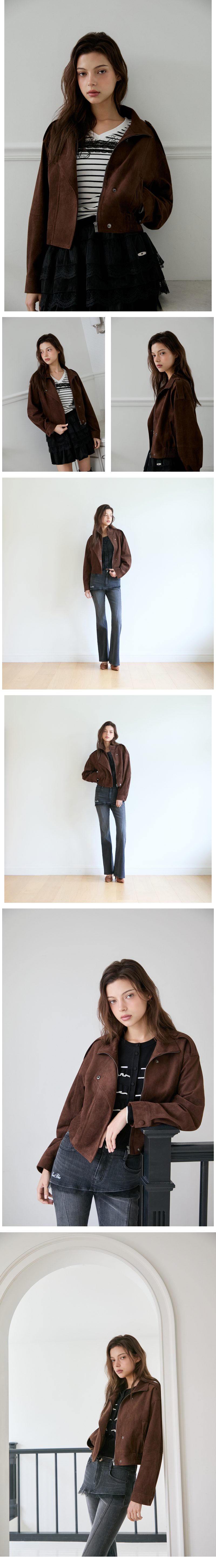모델 착장_DARK BROWN_2 (model-wearing · DARK BROWN)