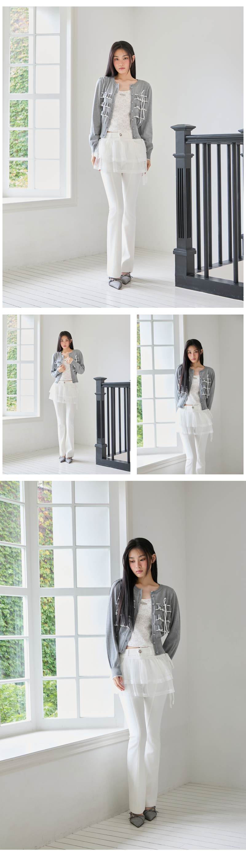 모델 착장_MELANGE GREY_1 (model-wearing · MELANGE GREY)