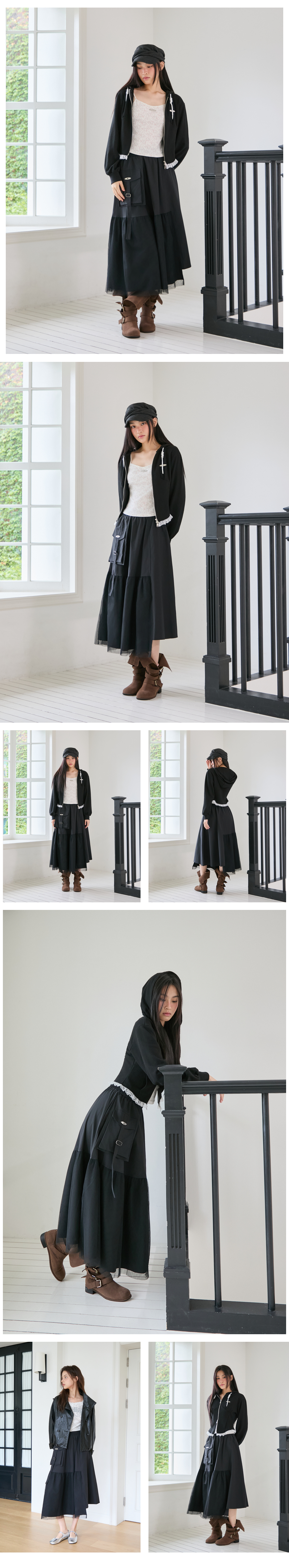 모델 착장_BLACK_1 (model-wearing · BLACK)
