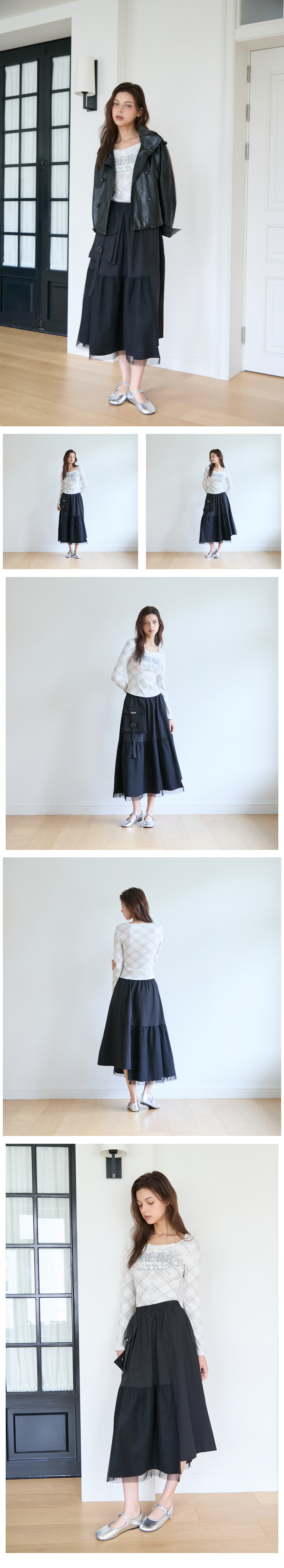 모델 착장_BLACK_2 (model-wearing · BLACK · 1/2)