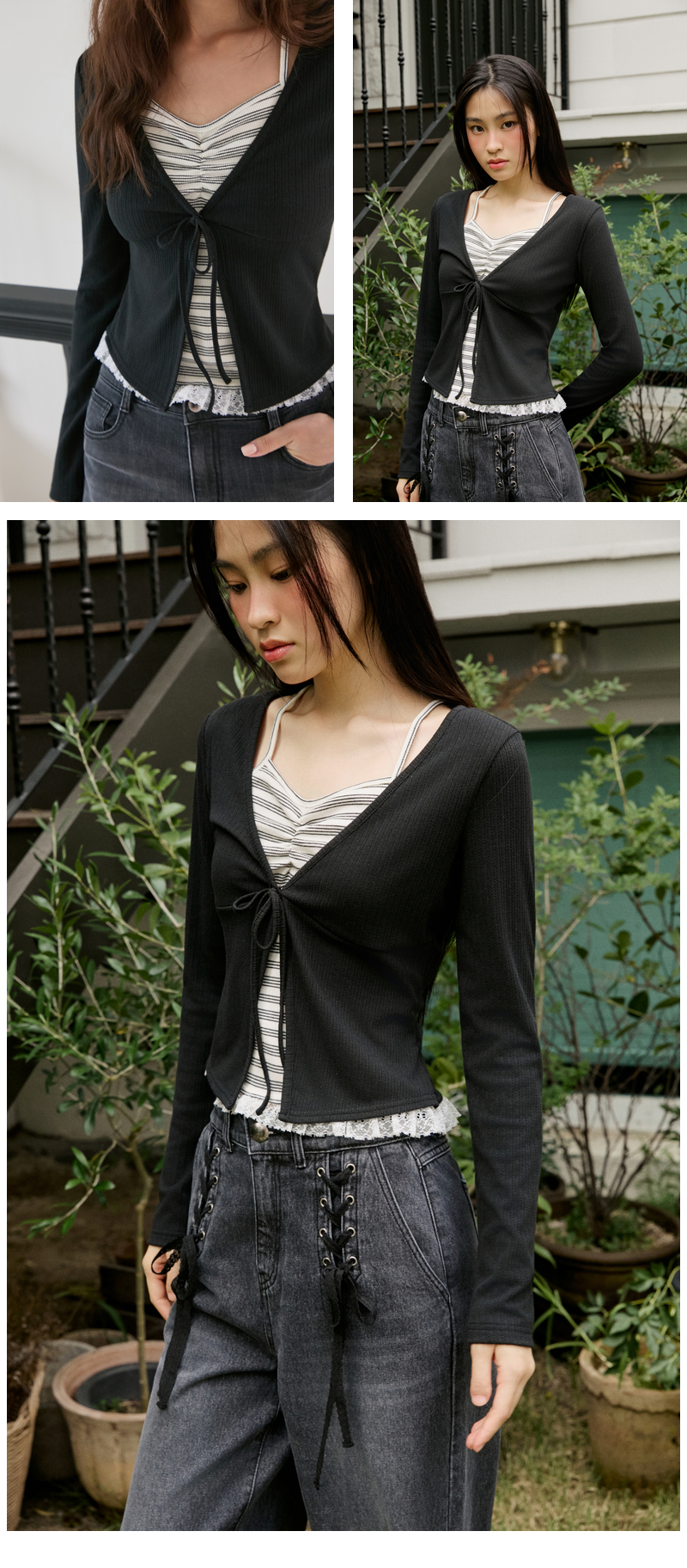 모델 착장_BLACK (model-wearing · BLACK · 2/2)