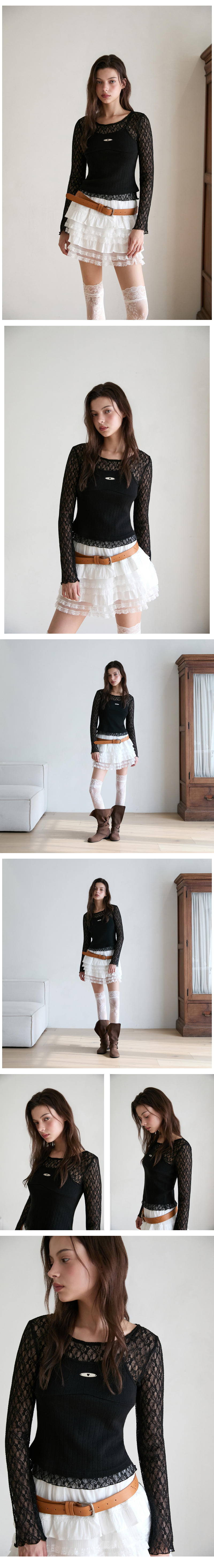 모델 착장_BLACK_1 (model-wearing · BLACK)