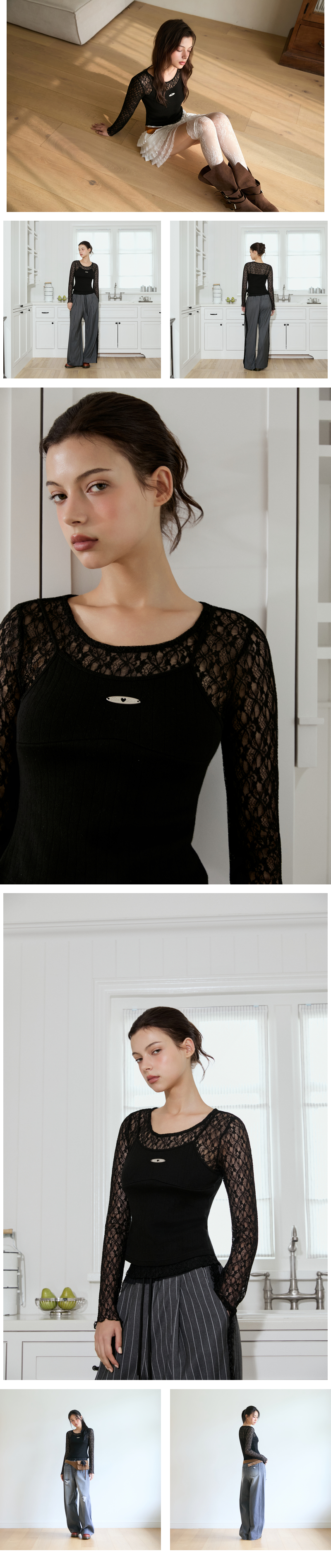모델 착장_BLACK_2 (model-wearing · BLACK · 1/2)