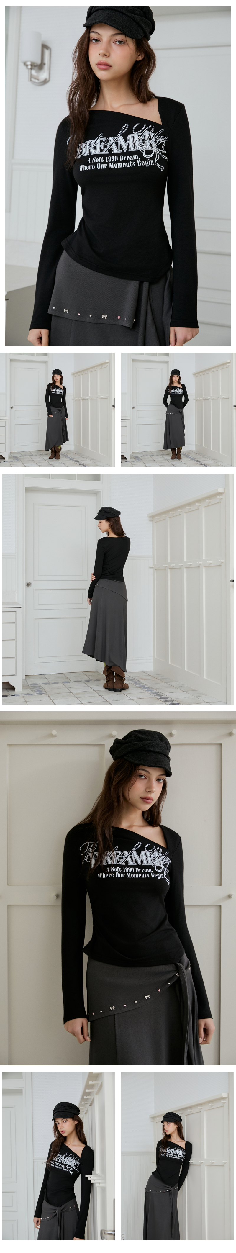 모델 착장_BLACK_1 (model-wearing · BLACK)
