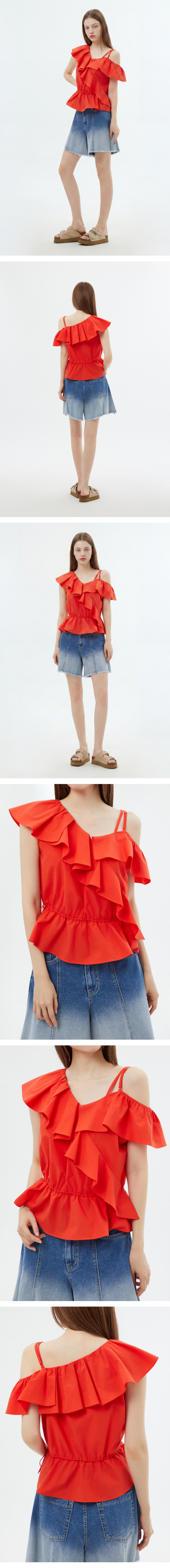 모델 착장 (model-wearing)