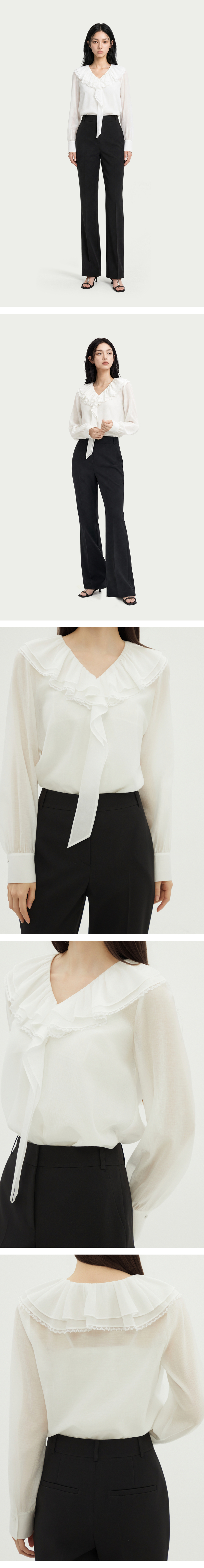 모델 착장 (model-wearing · IVORY)