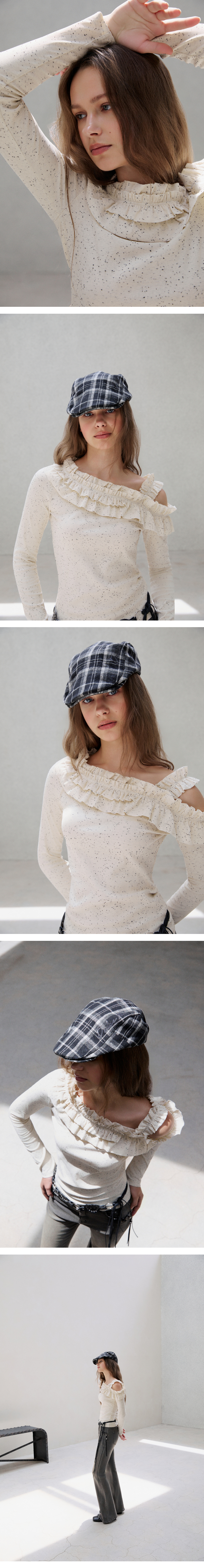 모델 착장 (model-wearing · CREAM · 2/2)