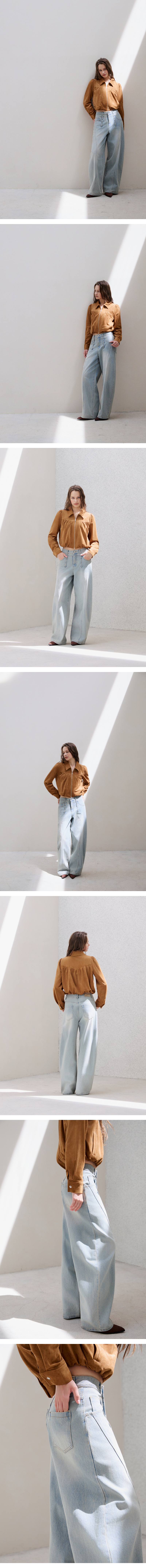 페이지 1 (model-wearing · MIDUME INDIGO · 1/2)