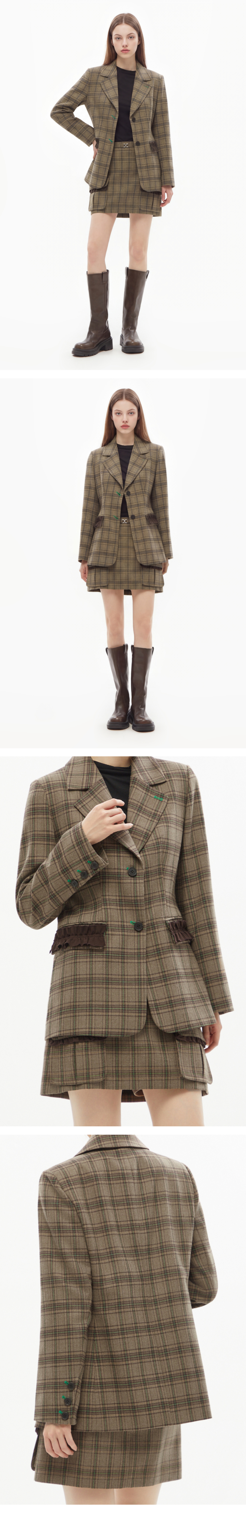 모델 착장 (model-wearing)