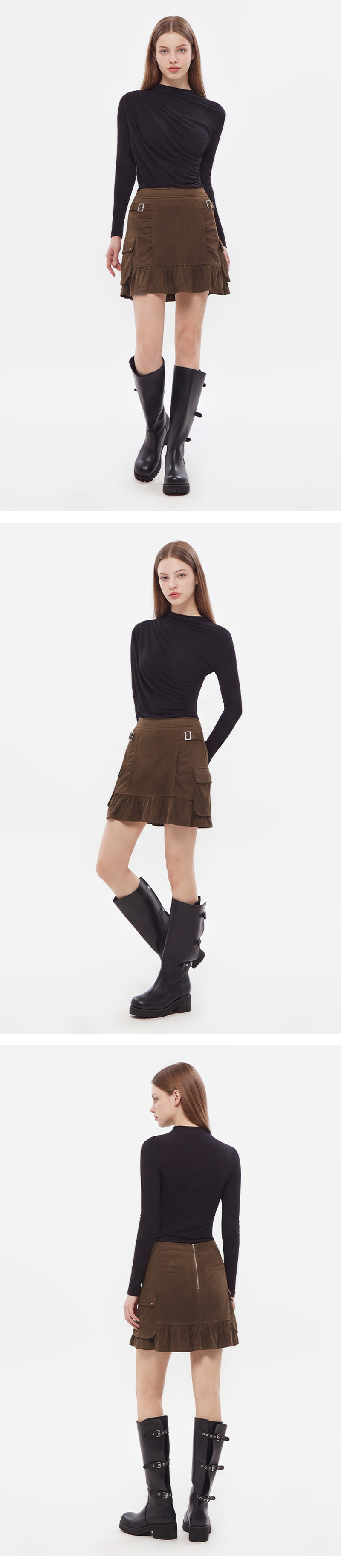 모델 착장 (model-wearing · CAMEL)
