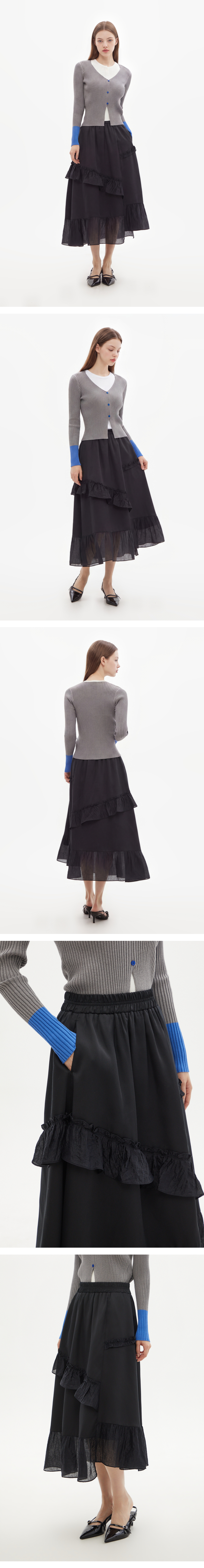 모델 착장 (model-wearing · BLACK)
