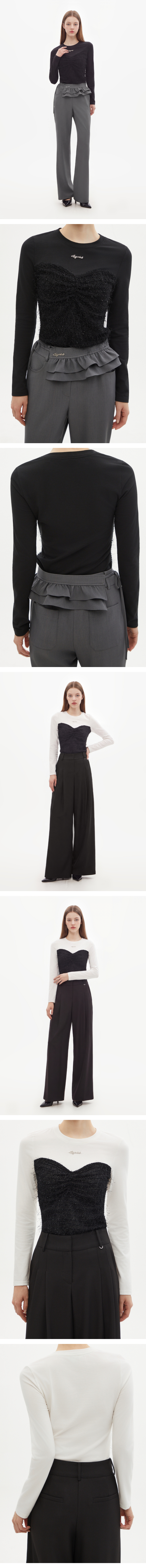 모델 착장 (model-wearing)