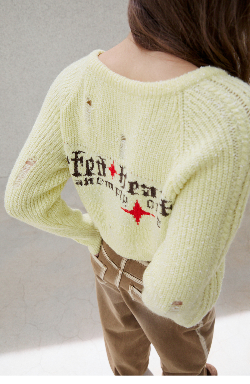 모델 착장 (model-wearing · LIGHT YELLOW · 2/2)