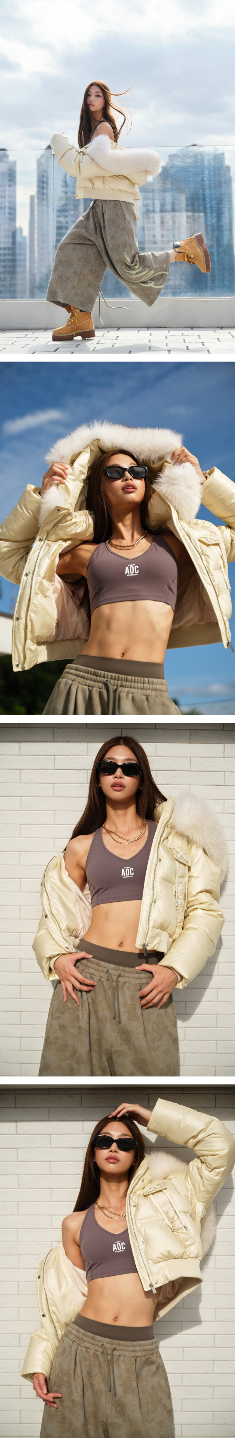 모델 착장 (model-wearing)