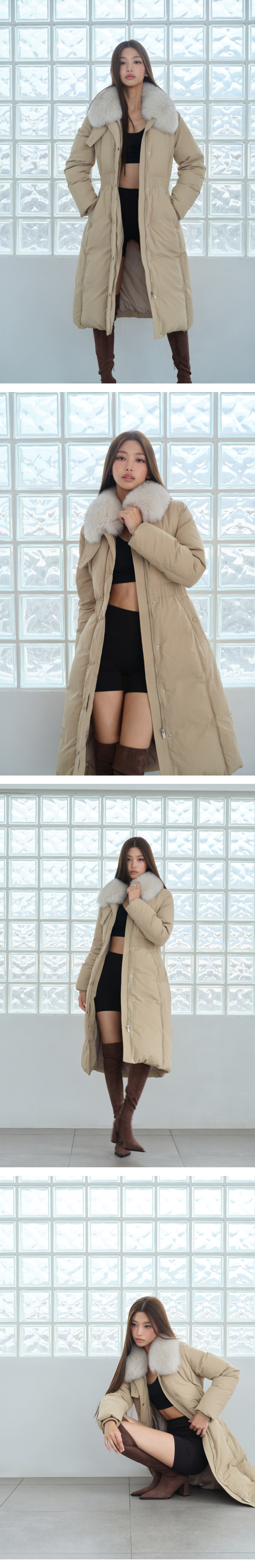 모델 착장 (model-wearing)