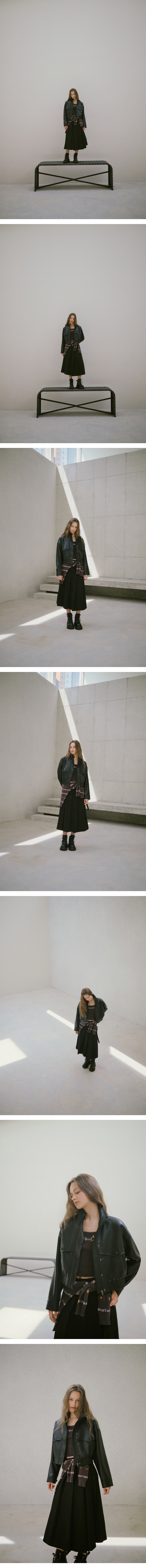 모델 착장 (model-wearing · BLACK · 1/2)