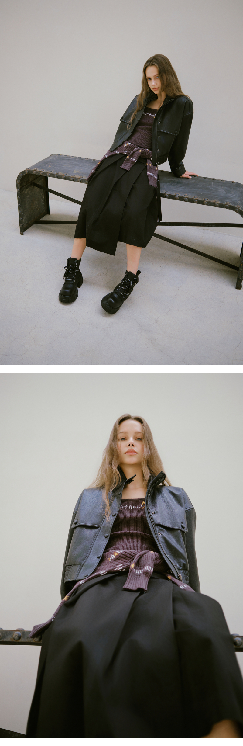 모델 착장 (model-wearing · BLACK · 2/2)