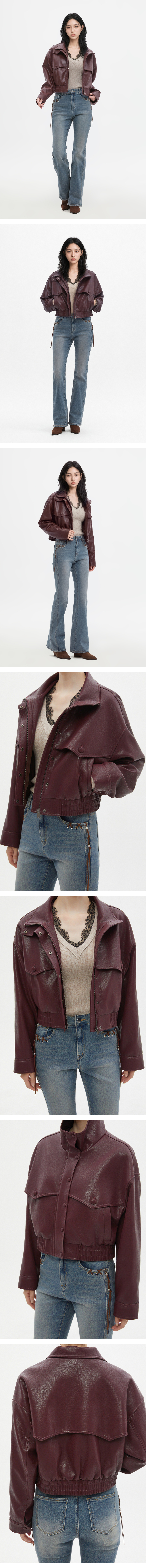 모델 착장 (model-wearing · WINE)