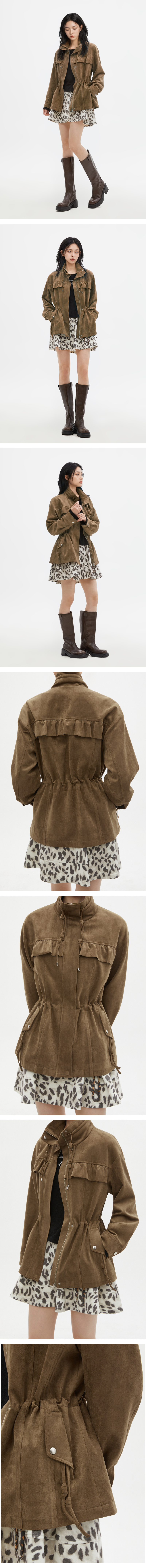 모델 착장 (model-wearing · CAMEL)