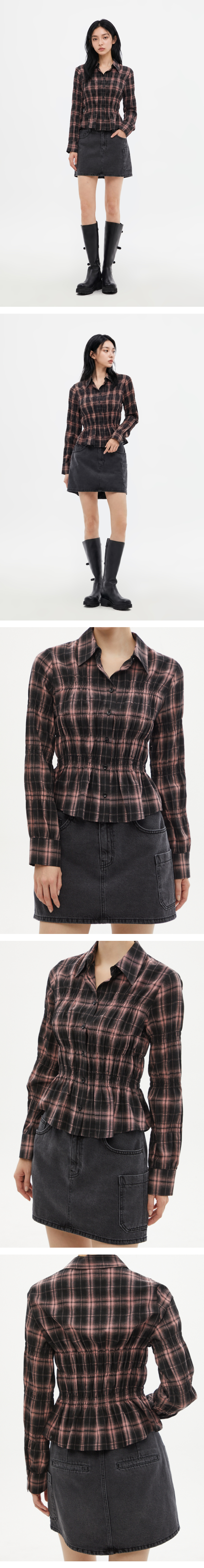 모델 착장 (model-wearing)