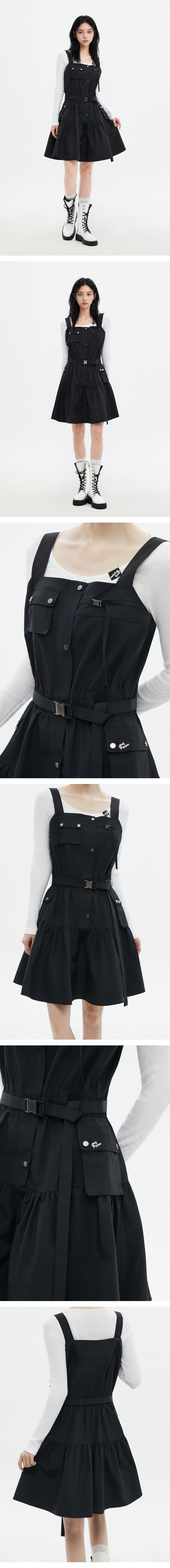 모델 착장 (model-wearing · BLACK)