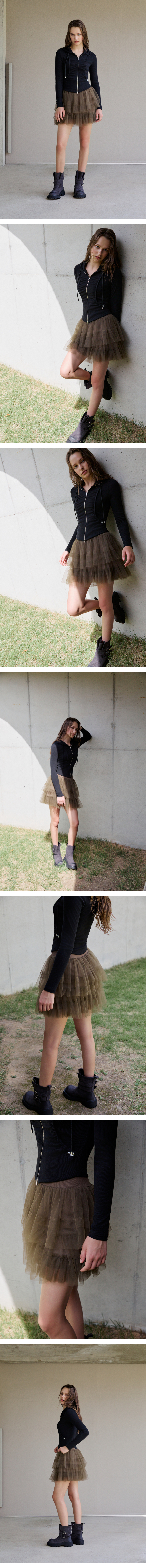 모델 착장 (model-wearing · BROWN · 1/2)