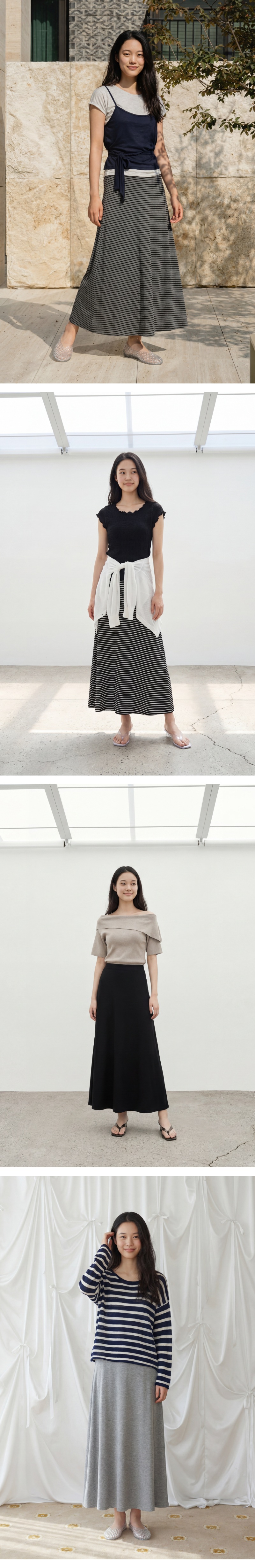 모델 착장 (model-wearing)