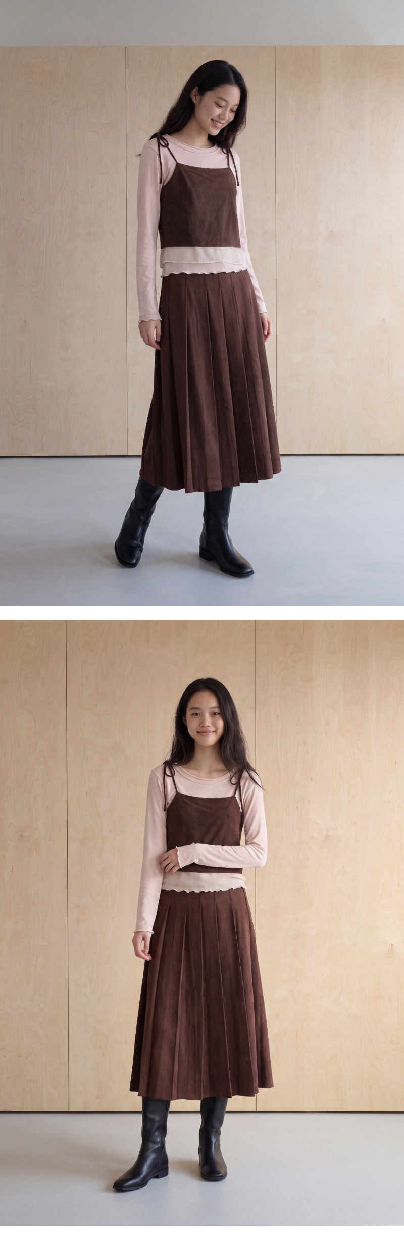 모델 착장 (model-wearing)