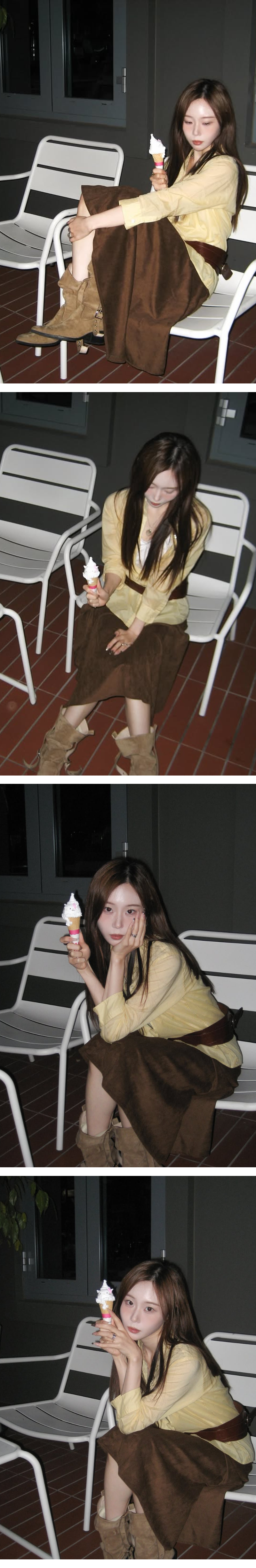 모델 착장 (model-wearing)