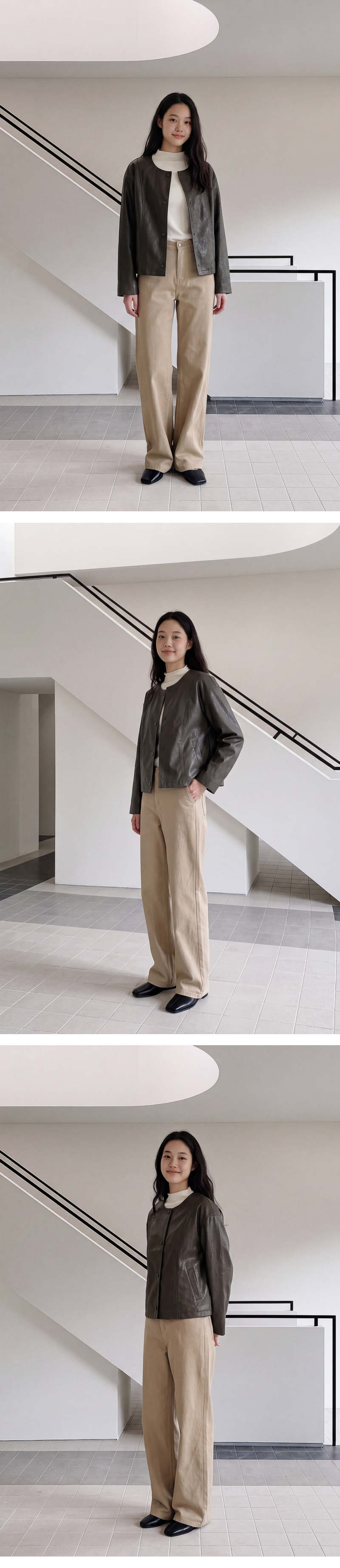 페이지 1 (model-wearing · BROWN)