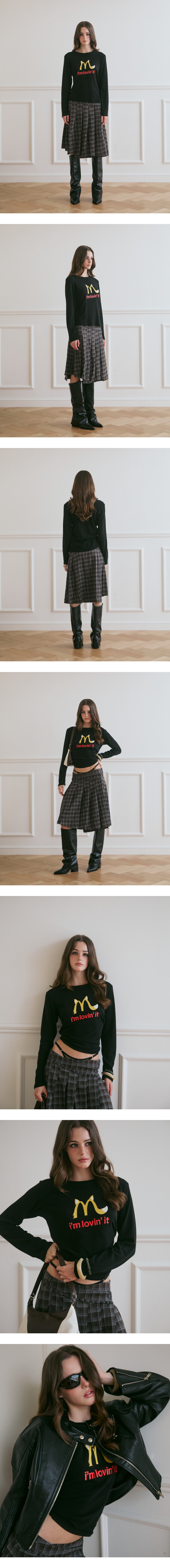 모델 착장 (model-wearing · BLACK · 1/2)