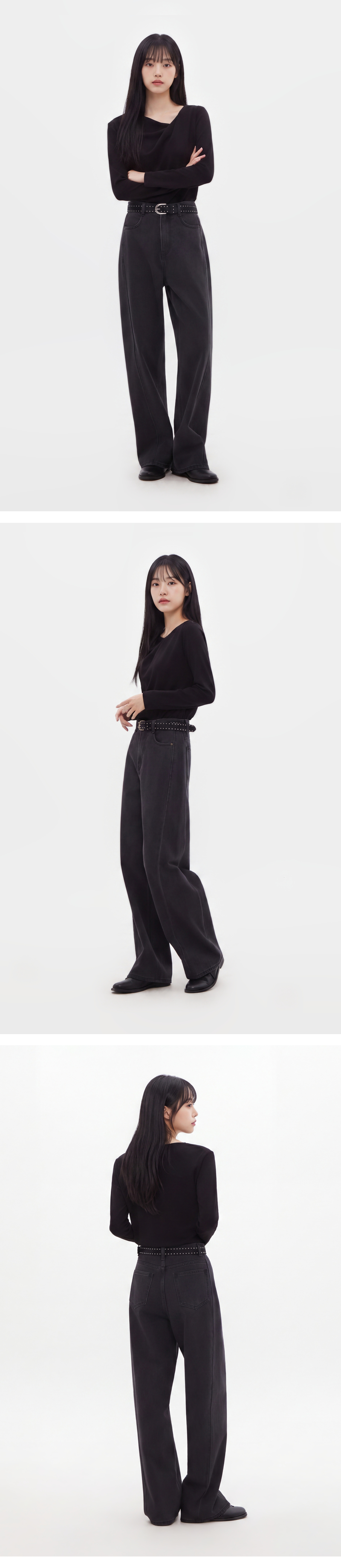 페이지 1 (model-wearing · BLACK)