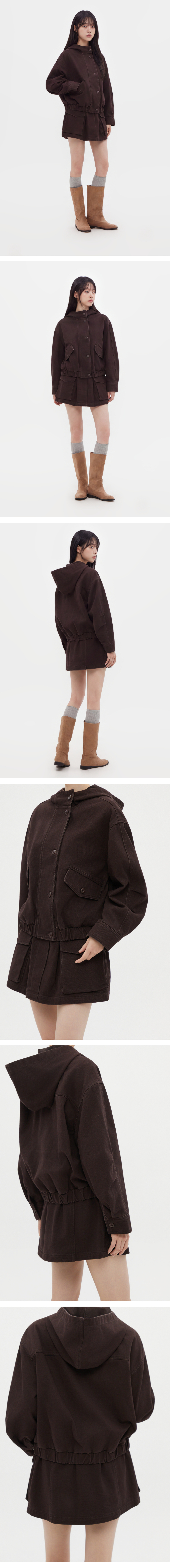 모델 착장 (model-wearing · BEIGE)