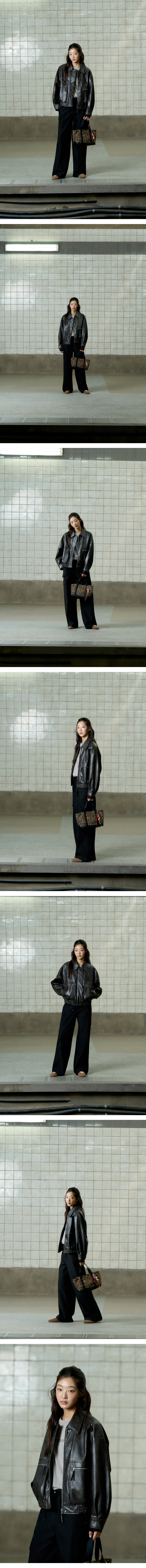 모델 착장 (model-wearing · BLACK · 1/3)