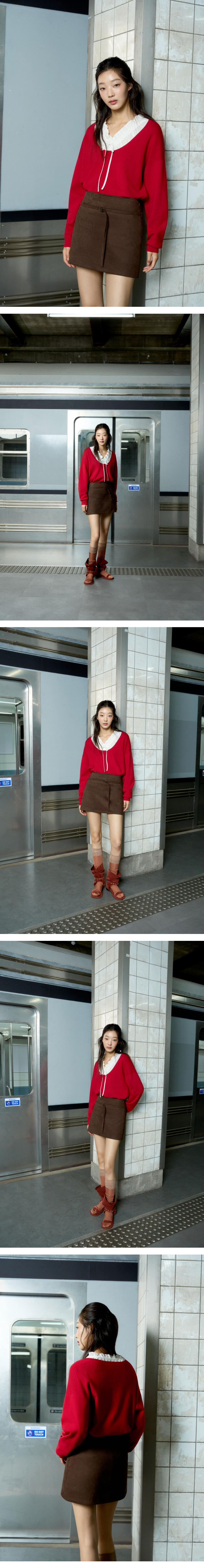 모델 착장 (model-wearing)